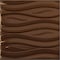 Ekena Millwork 19 5/8in. W x 19 5/8in. H Swell EnduraWall Decorative 3D Wall Panel Covers 2.67 Sq. Ft. WP20X20SSCDC - alternate 1
